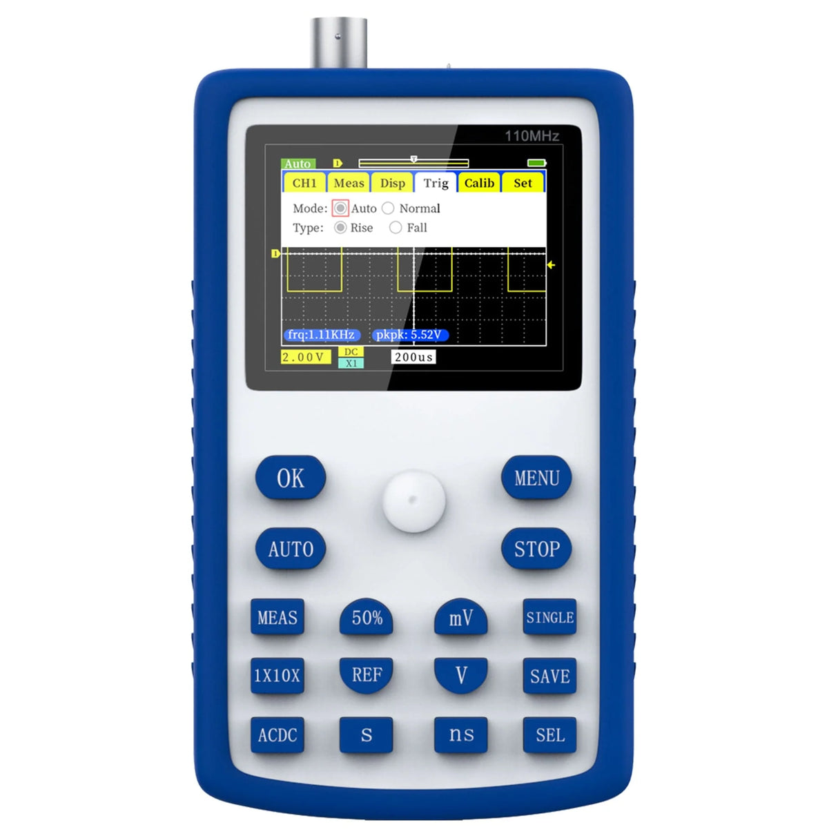 FNIRSI® 1C15 110MHz 500MS/s Handheld Mini Digital Oscilloscope