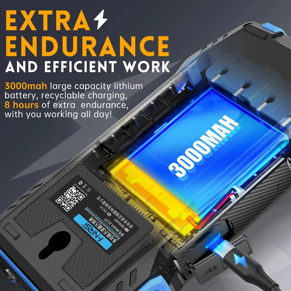 FNIRSI® 2C23T Handheld Dual Channel 3-in-1 10MHz 50MS/s Oscilloscope Multimeter DDS Function Generator