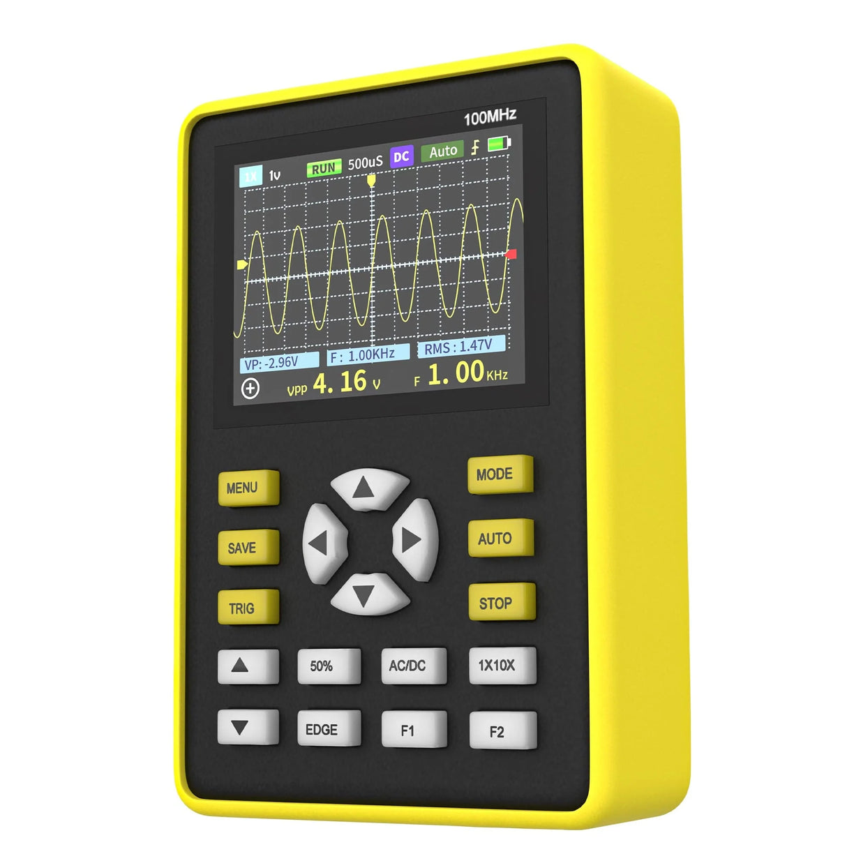 FNIRSI® 5012H 100MHz 500MS/s Digital Handheld Pocket Oscilloscope