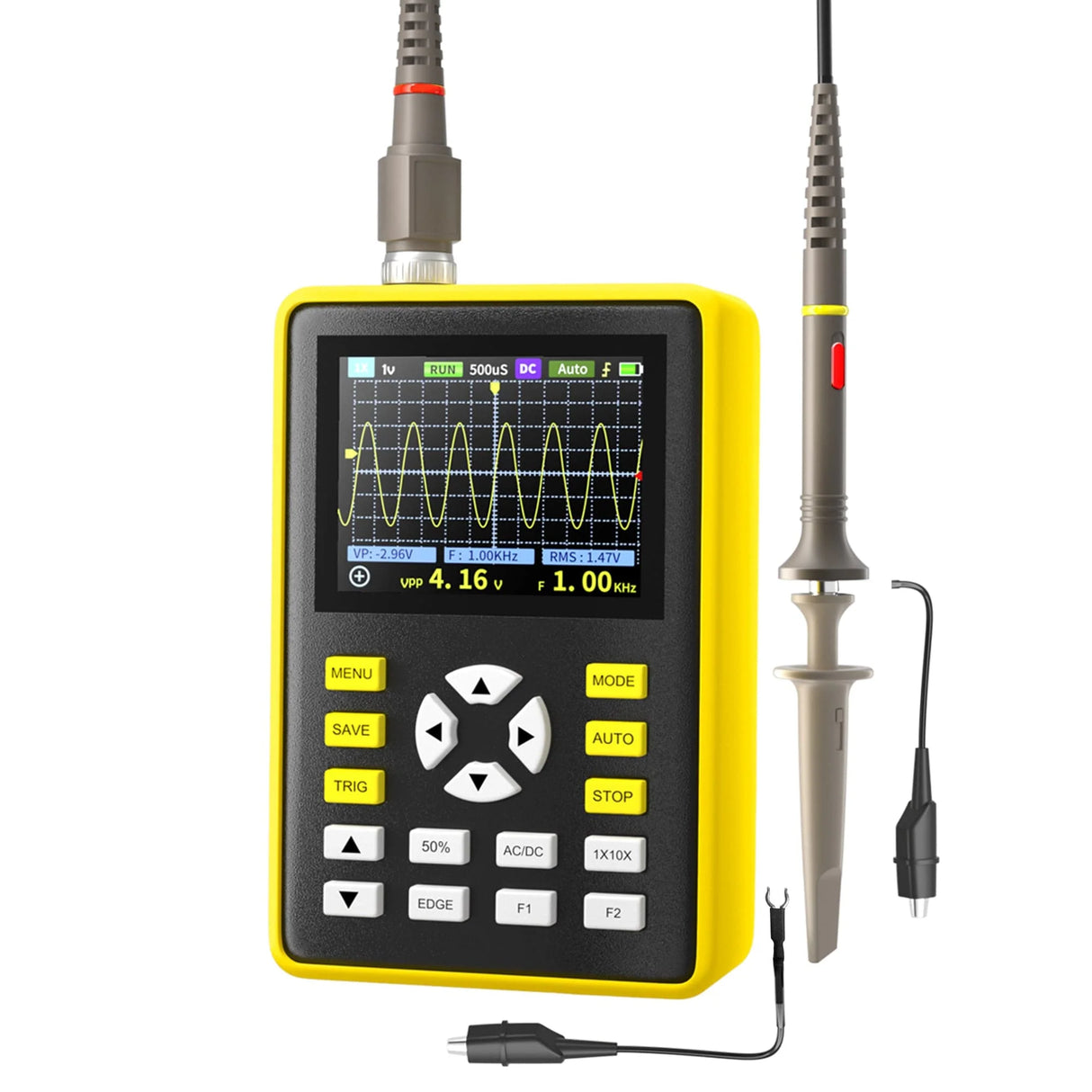 FNIRSI® 5012H 100MHz 500MS/s Digital Handheld Pocket Oscilloscope