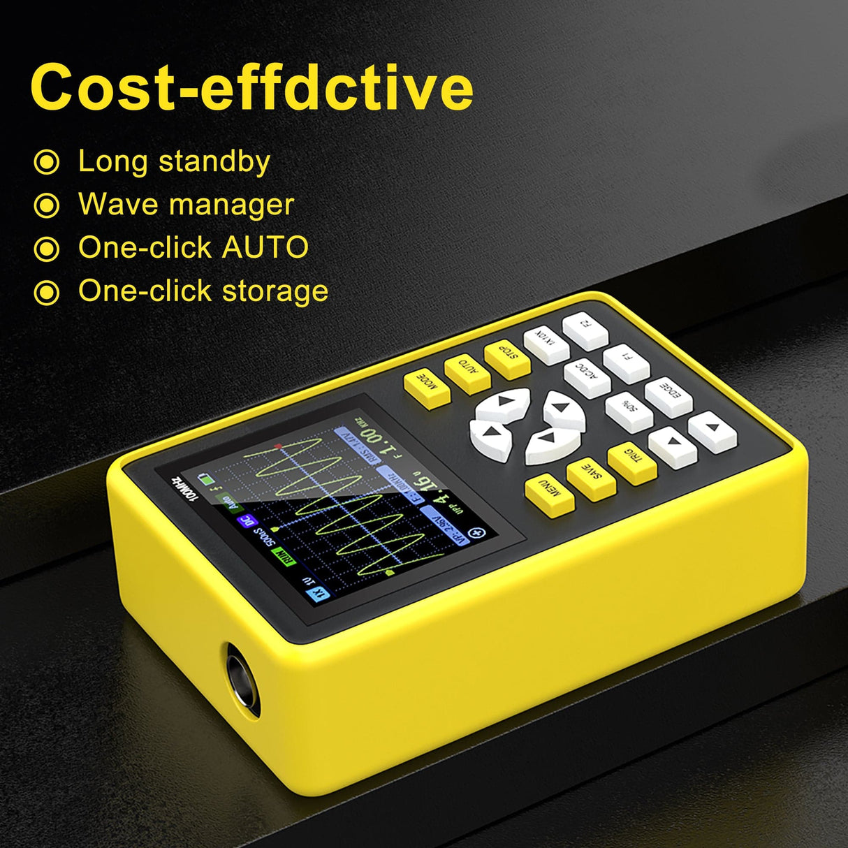 FNIRSI® 5012H 100MHz 500MS/s Digital Handheld Pocket Oscilloscope