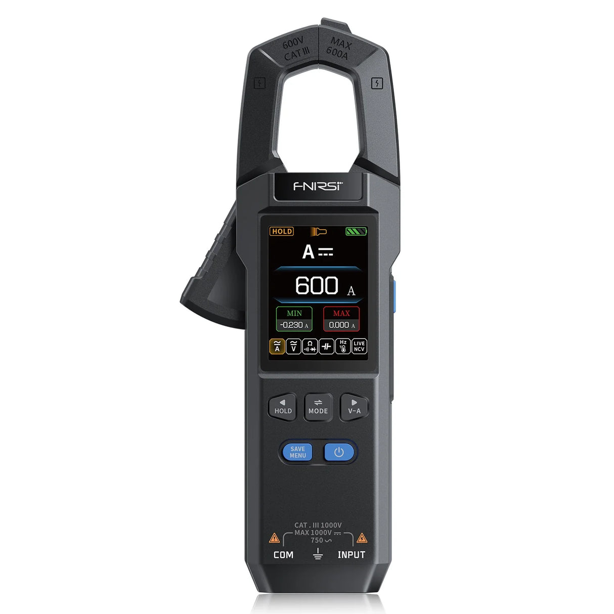 FNIRSI® DMC-100 DC AC Current Voltage Clamp Meter Digital Multimeter