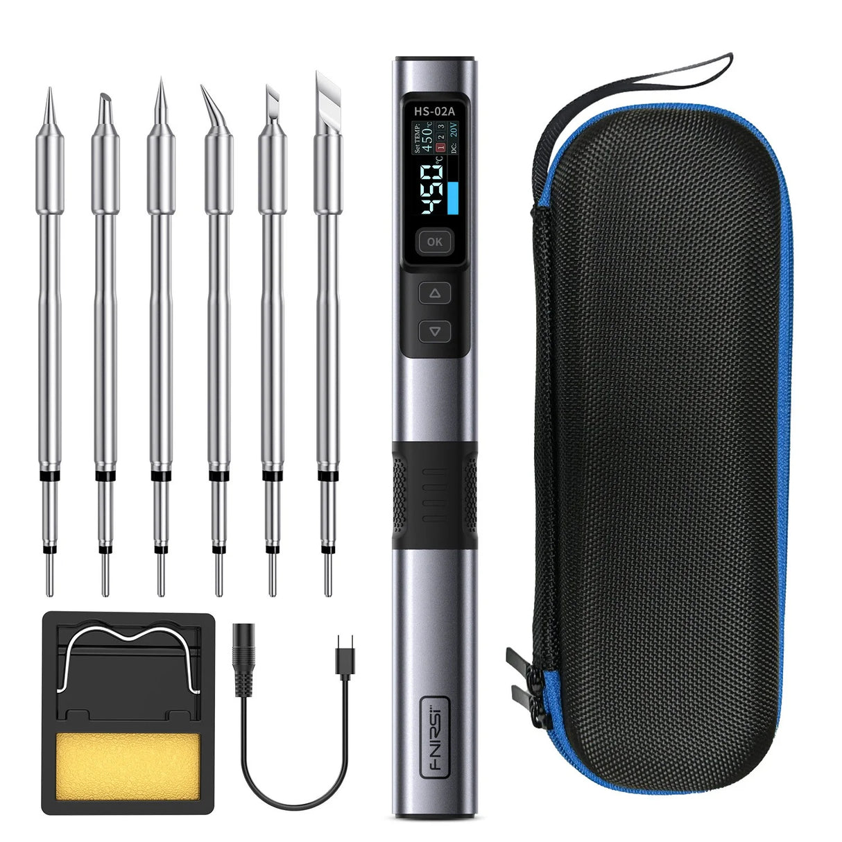 FNIRSI® HS-02 Intelligent Soldering Iron