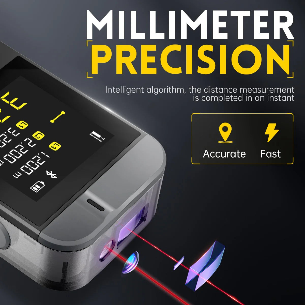 FNIRSI® IR40 Smart Laser Rangefinder