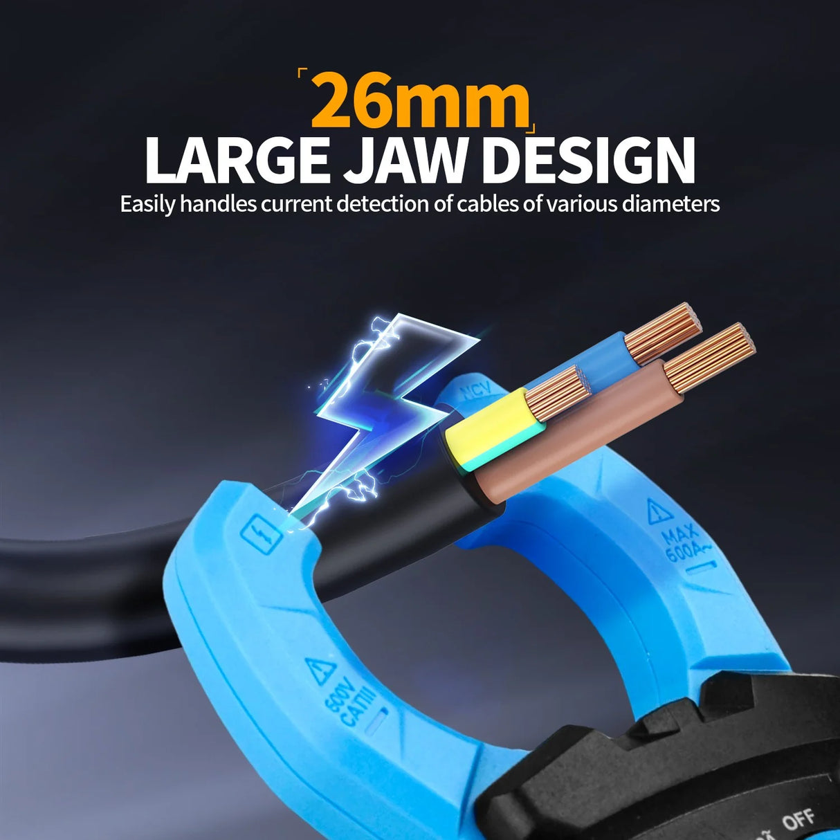 FNIRSI® MC-40 Clamp Meter Digital Multimeter