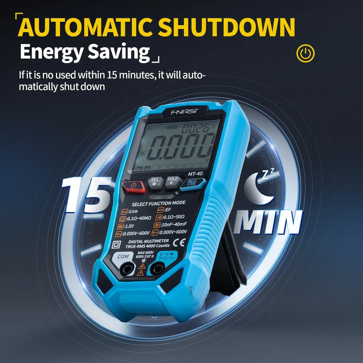 FNIRSI® MT-40 Smart Digital Multimeter