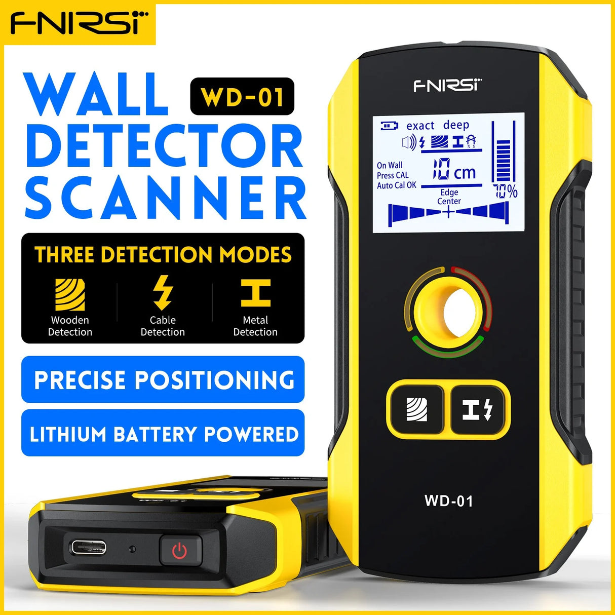 FNIRSI® WD-01 Wall Detector Scanner