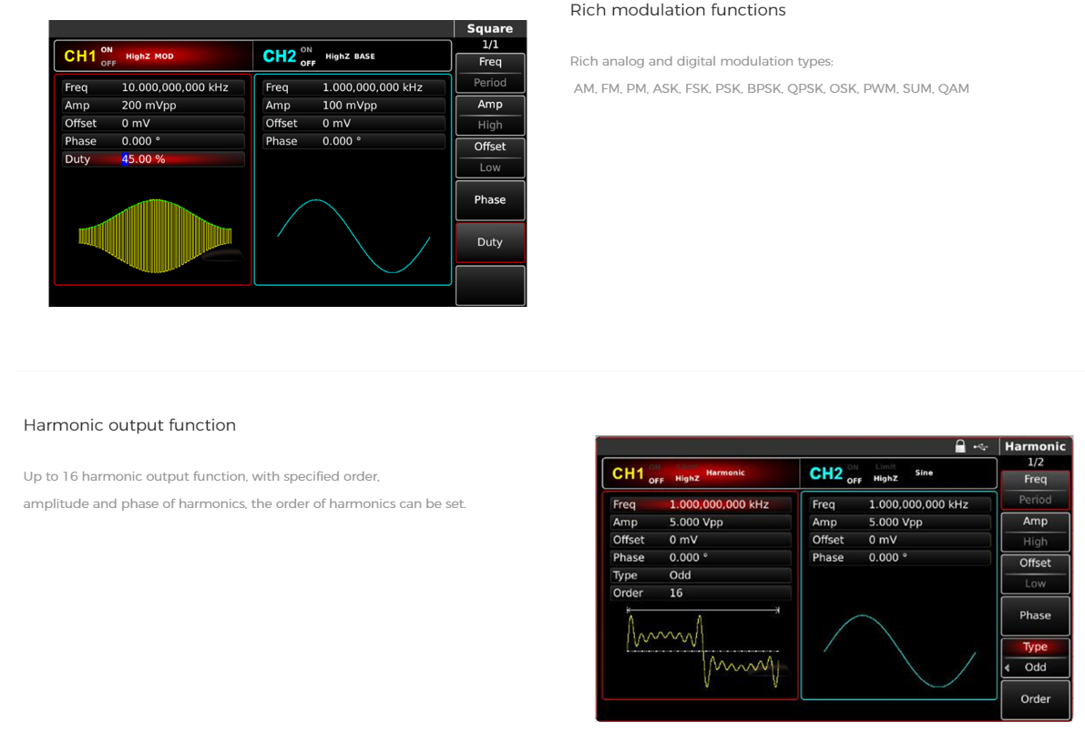 UNI-T UTG4122A Waveform Generator