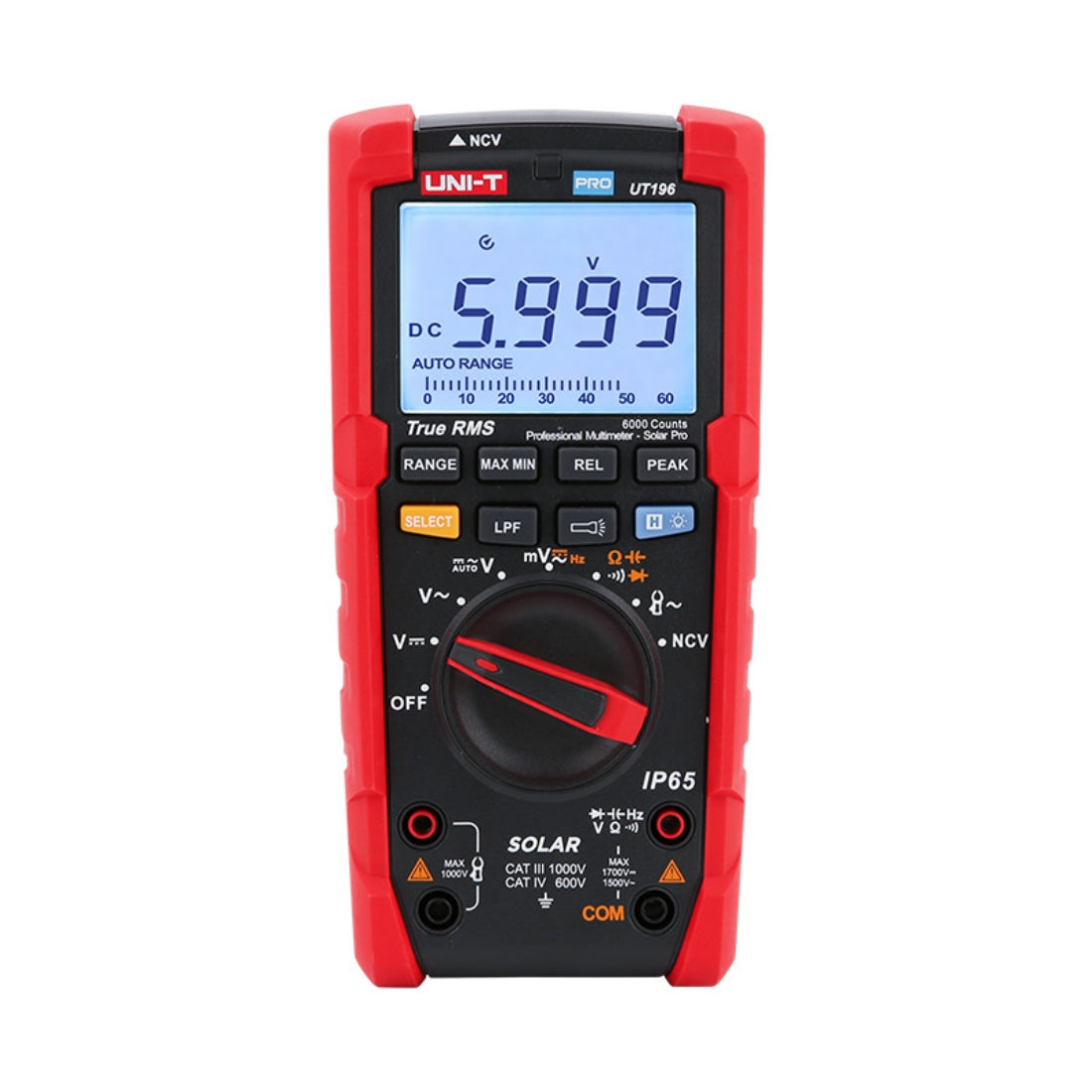 UNI-T UT196 True RMS Professional Multimeter – Solar Pro