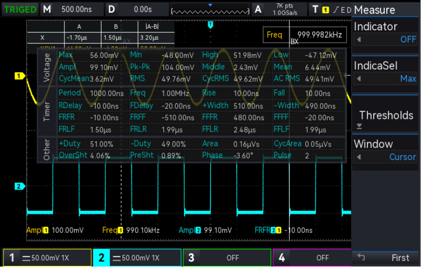 UNI-T UPO1204 Digital Oscilloscope