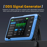 FNIRSI® DSO-510 10MHz 48MS/s Mini Handheld Digital Oscilloscope Signal Generator