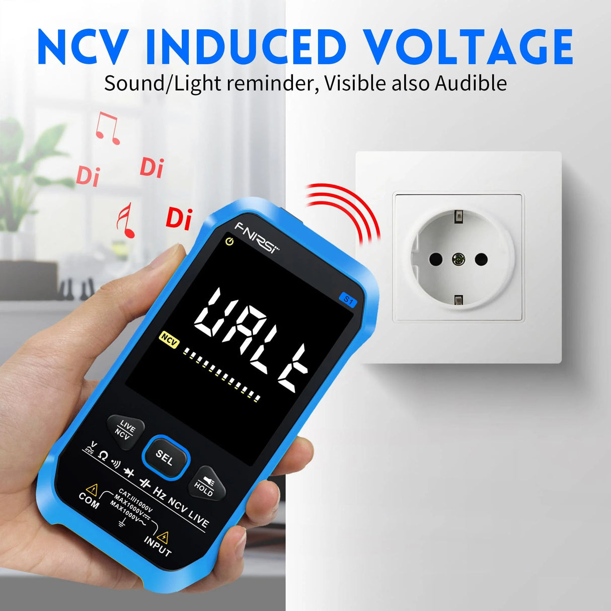 FNIRSI® S1 Large Screen Digital Display Smart Multimeter