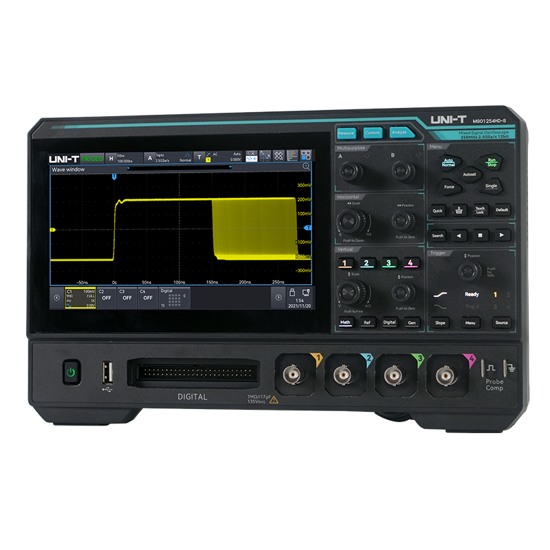 UNI-T MSO1254HD High-Resolution Oscilloscope