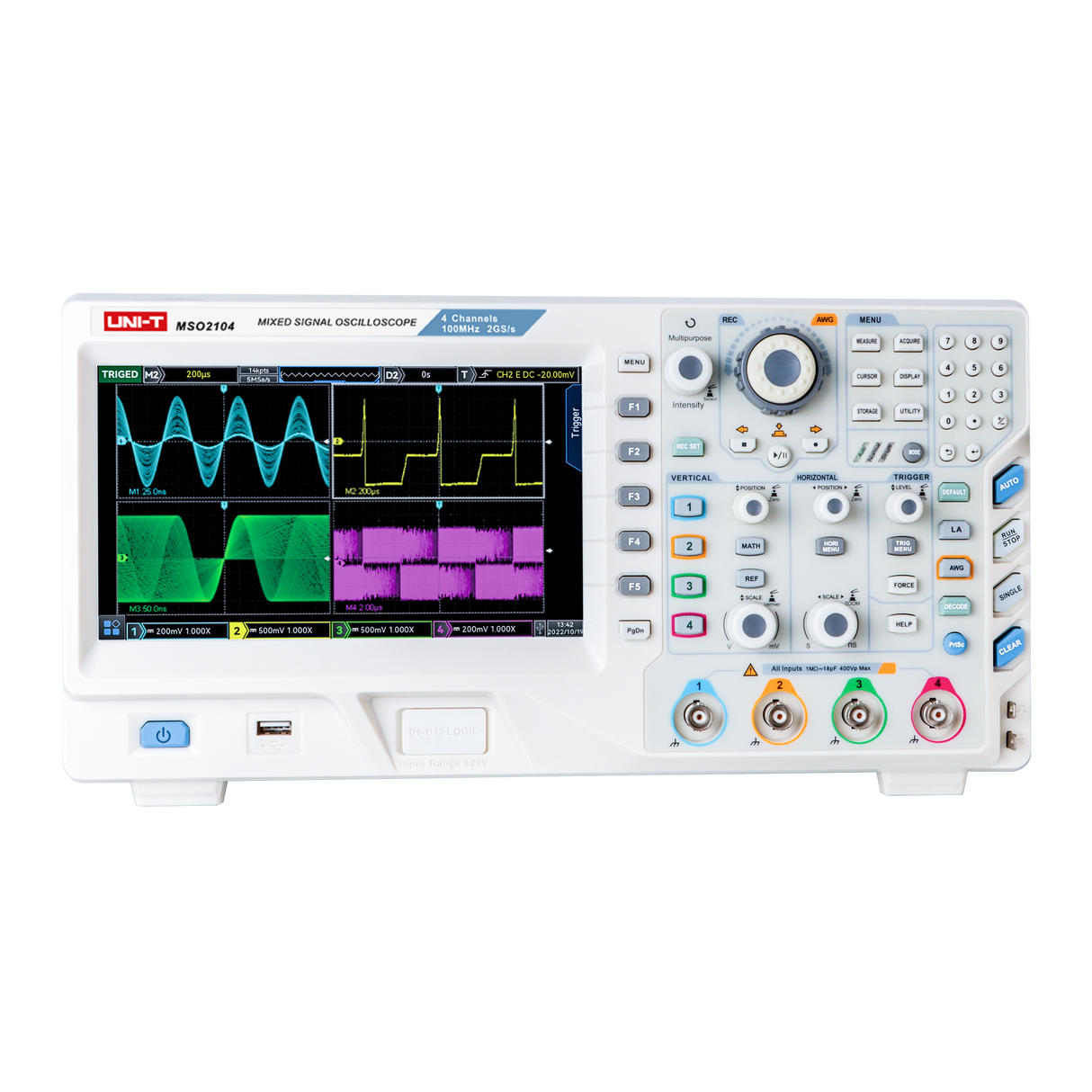 UNI-T MSO2104 Digital Oscilloscope