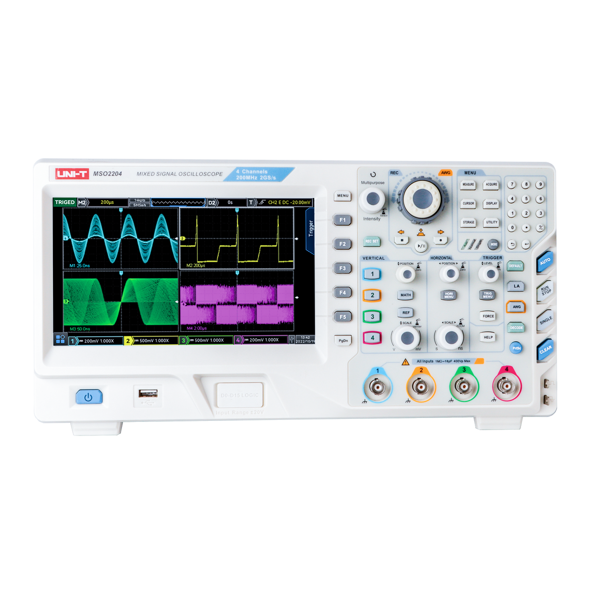 UNI-T MSO2204 Digital Oscilloscope