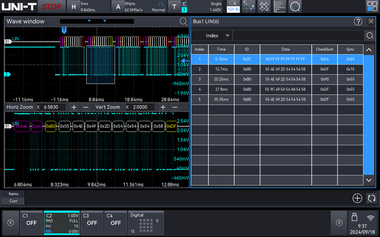 UNI-T MSO3000HD-LIN