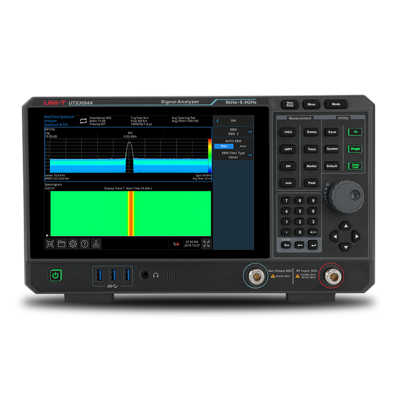 UNI‑T UTS3084A Spectrum Analyzer – 9 kHz to 8.4 GHz | ElongEyes Instruments