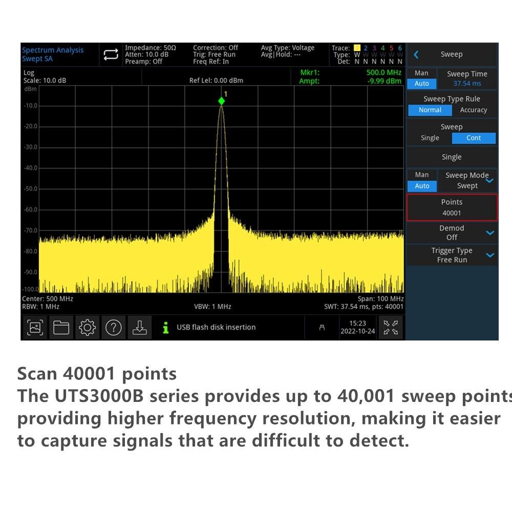 UNI-T UTS3084B Spectrum Analyser