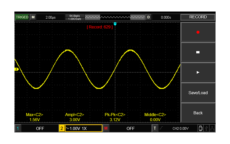 UNI-T UTD2202CEX+ Digital Oscilloscope