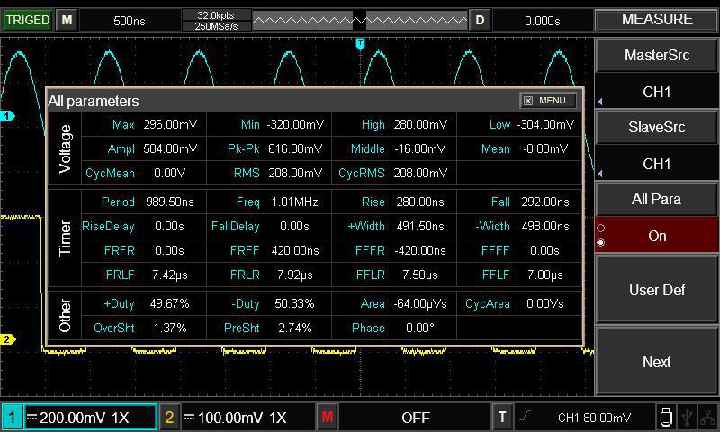 UNI-T UTD2102CL+ Digital Oscilloscope