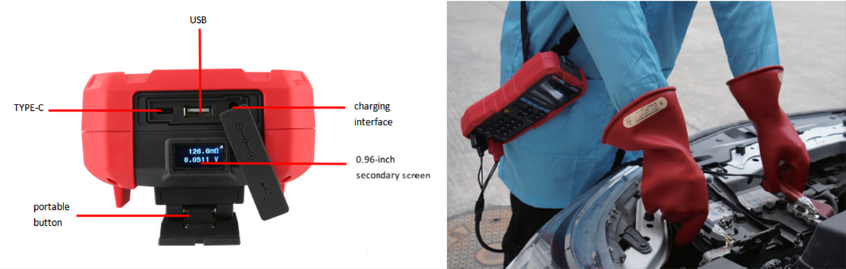 UNI-T UT3550 handheld battery tester