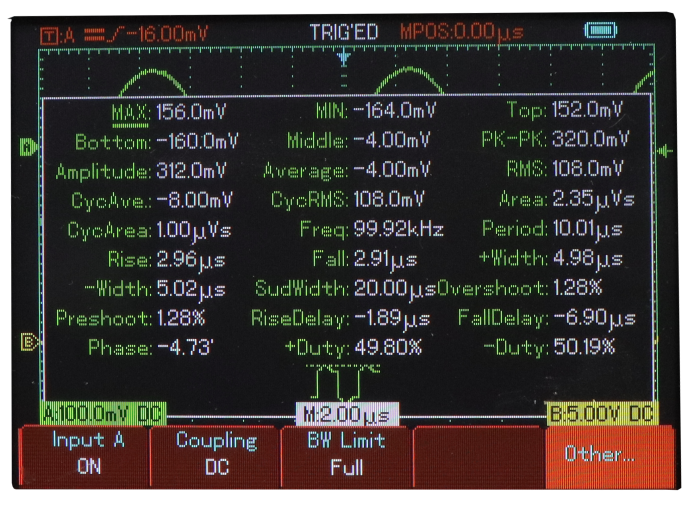 UNI-T UTD1062C Handheld Digital Oscilloscope