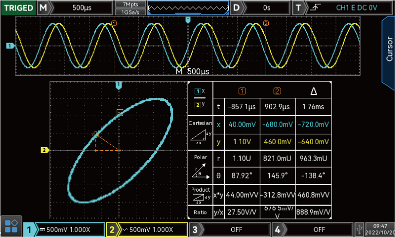 UNI-T UPO2102E Digital Oscilloscope