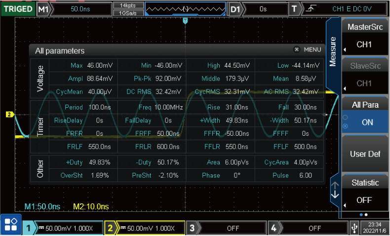 UNI-T MSO2202 Digital Oscilloscope