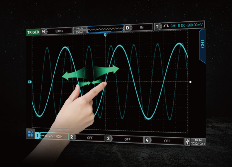 UNI-T MSO2102 Digital Oscilloscope