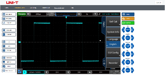 UNI-T MSO2104 Digital Oscilloscope