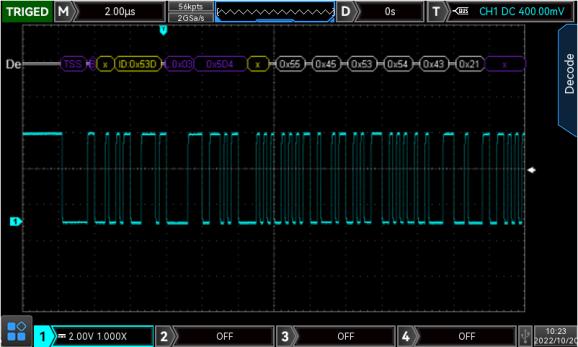 UNI-T UPO3354E Digital Oscilloscope