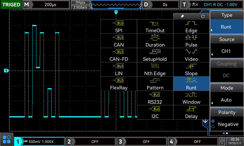 UNI-T MSO3504E Digital Oscilloscope