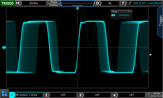 UNI-T MSO3502E Digital Oscilloscope