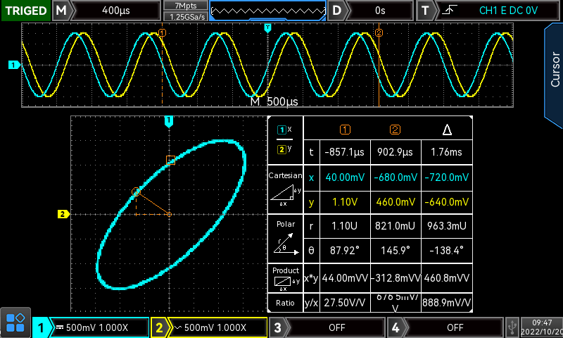 UNI-T UPO3504E Digital Oscilloscope