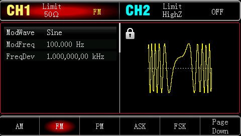 UNI-T UTG1042X Waveform Generator