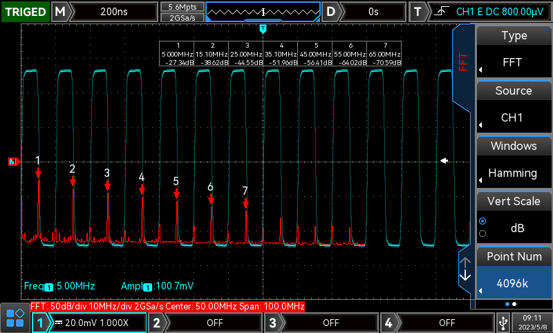 UNI-T MSO2102-S Digital Oscilloscope