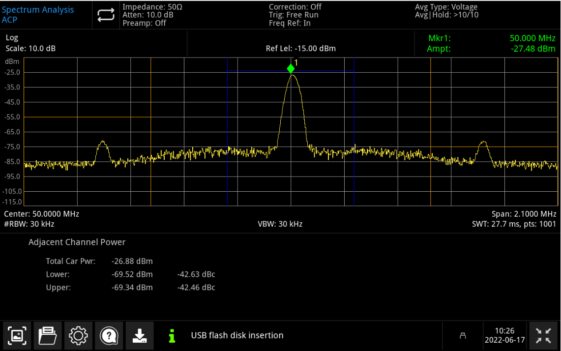 UNI-T UTS1015T Spectrum Analyser