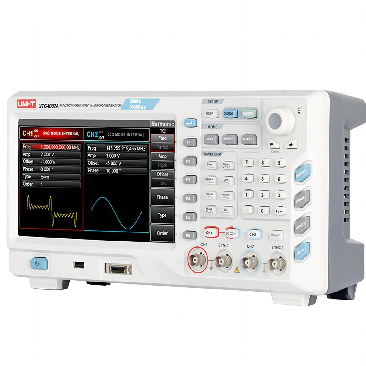 UNI-T UTG4082A Waveform Generator