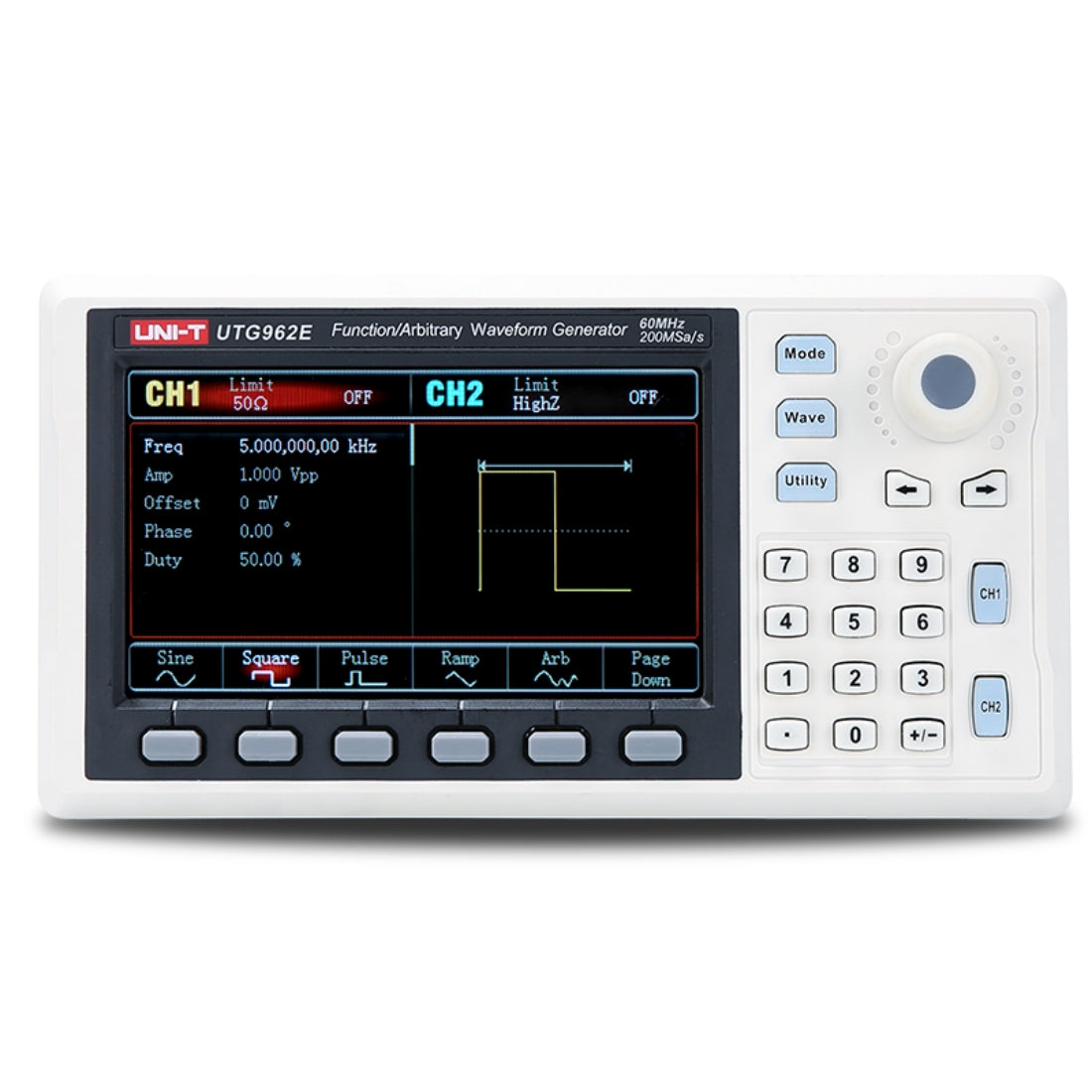 UNI-T UTG962E Waveform Generator