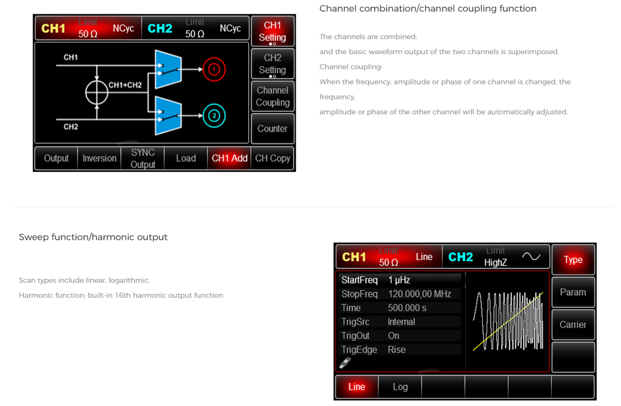 UNI-T UTG2082B Waveform Generator