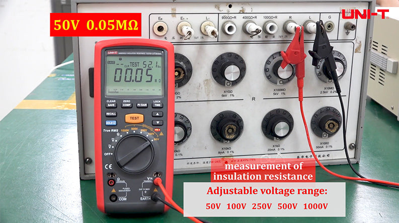 UNI-T UT505B Handheld Insulation Resistance Tester