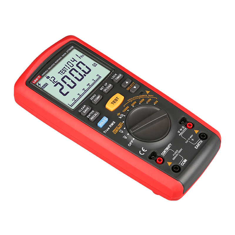 Insulation Tester Instrument UNI-T UT505B Handheld Insulation Resistance Tester – ElongEyes Instruments