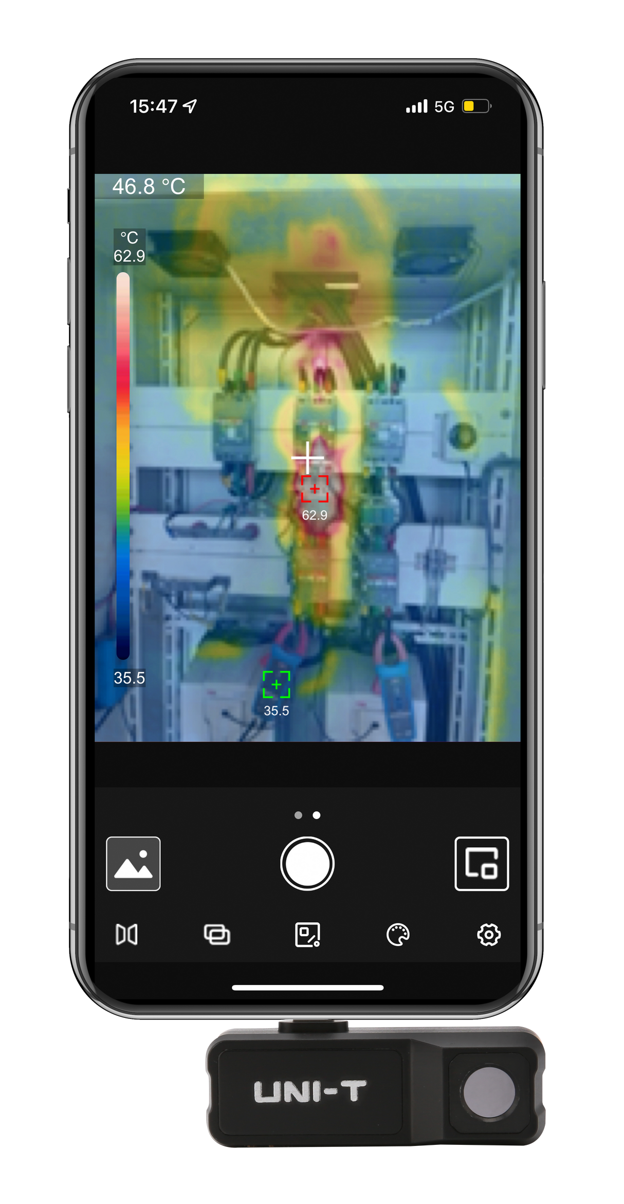 UNI-T UTi120MS Phone Thermal Camera For iPhone