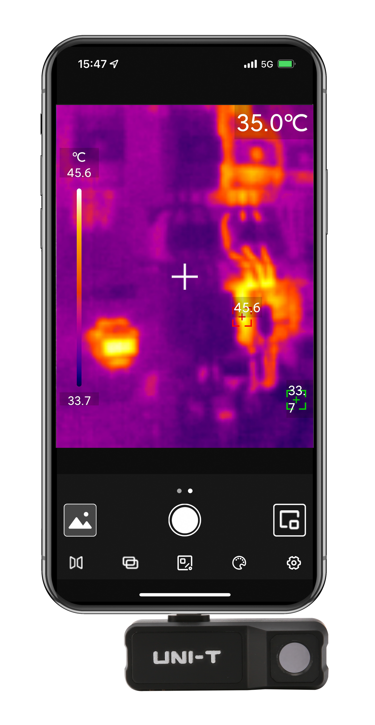 UNI-T UTi120MS Phone Thermal Camera For iPhone