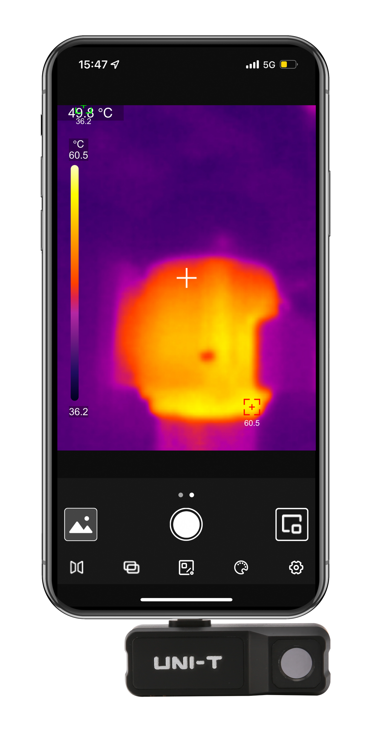 UNI-T UTi120MS Phone Thermal Camera For iPhone