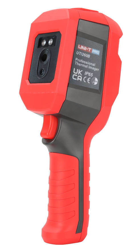 UTi260B, part of the UNI-T heavy-duty thermal camera series, combines cost-effectiveness with a wide -20°C to 550°C temperature range. Featuring a higher 256x192 pixel IR resolution, 7 color palettes, and 4 display modes. Rugged, user-friendly, and IP65 rated with 2m drop test durability.