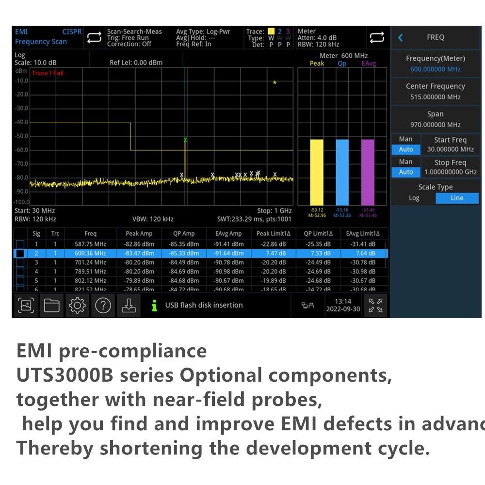 UNI-T UTS3021B Spectrum Analyser